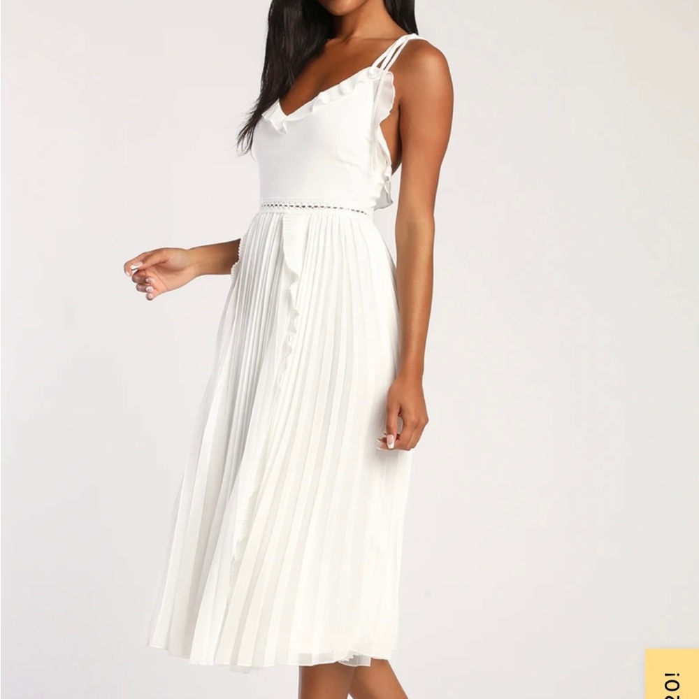 White Lulus Dress